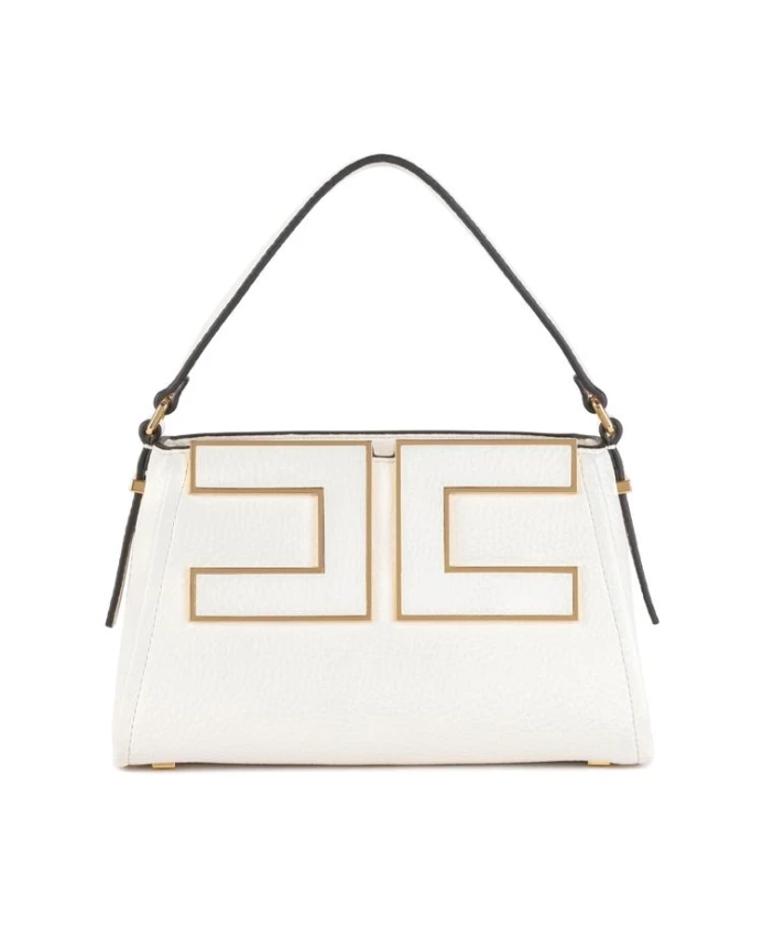 Небольшая сумка-шоппер с логотипом Elisabetta Franchi, белый
Небольшая сумка-шоппер с логотипом Elisabetta Franchi, белый