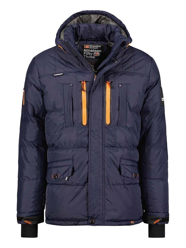 Зимняя куртка Geographical Norway Winterjacke Basilboli, темно-синий
Зимняя куртка Geographical Norway Winterjacke Basilboli, темно-синий