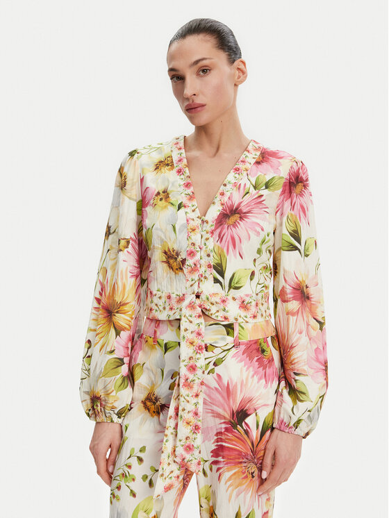 Блузка обычного кроя W5GH40 WG4G0 Guess, мультиколор
Блузка обычного кроя W5GH40 WG4G0 Guess, мультиколор