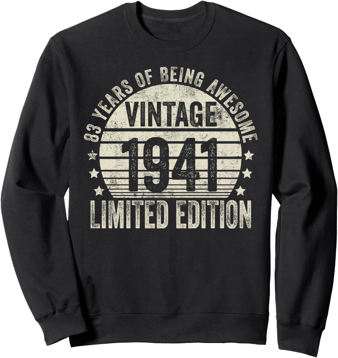 Ретро-толстовка в подарок на 83-й день рождения (мужская/женская) 83 Year Old Vintage 1941 Limited Edition Bday, черный
Ретро-толстовка в подарок на 83-й день рождения (мужская/женская) 83 Year Old Vintage 1941 Limited Edition Bday, черный