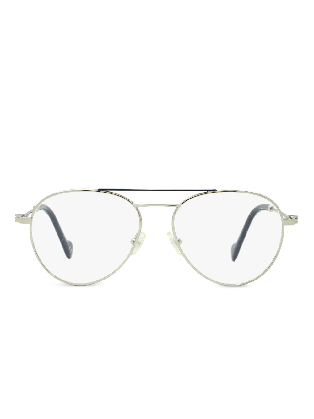 Очки в оправе пилота Moncler Eyewear, серебяный
Очки в оправе пилота Moncler Eyewear, серебяный