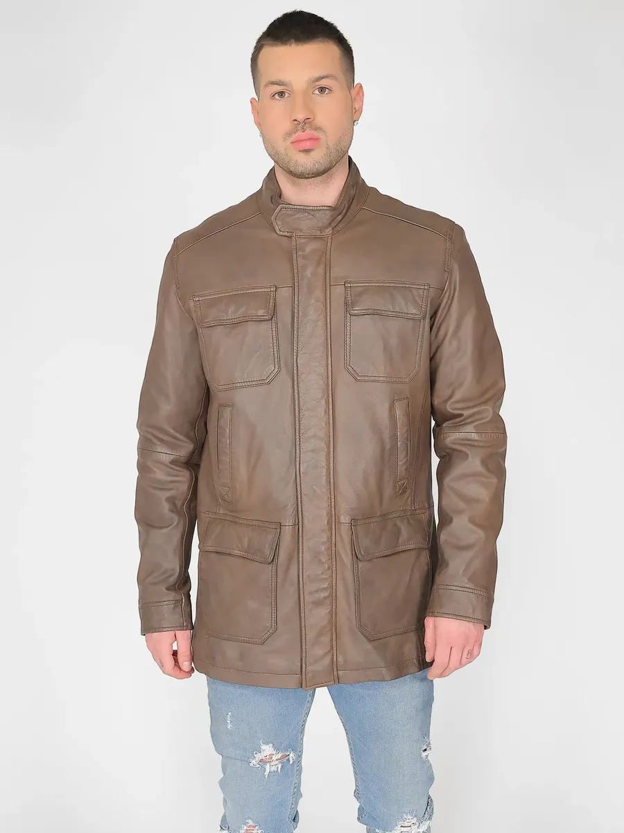 Кожаная куртка JCC "3102160", коричневый
Кожаная куртка JCC "3102160", коричневый