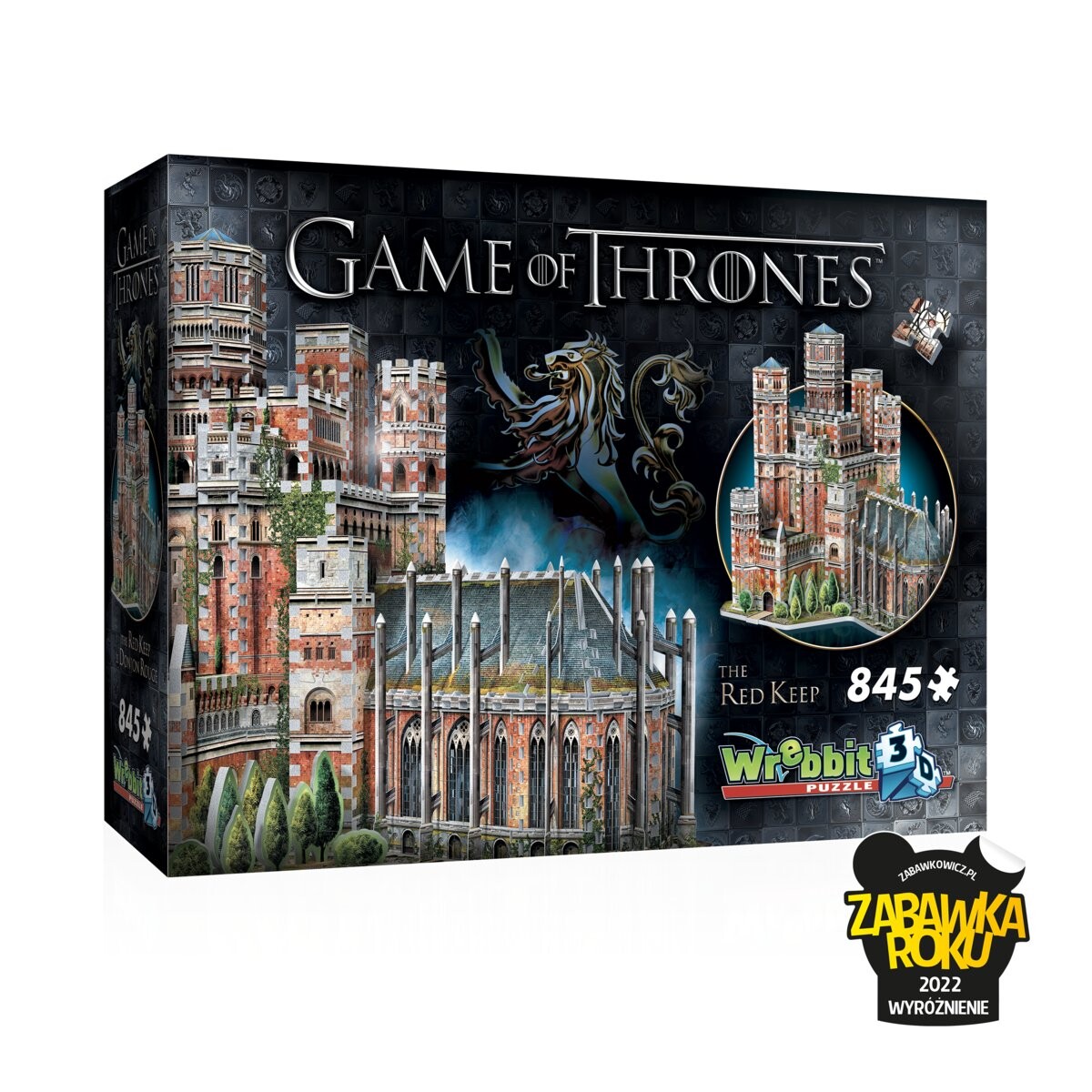 3D пазл, Реббит, Игра Престолов, 845 шт. Wrebbit
3D пазл, Реббит, Игра Престолов, 845 шт. Wrebbit