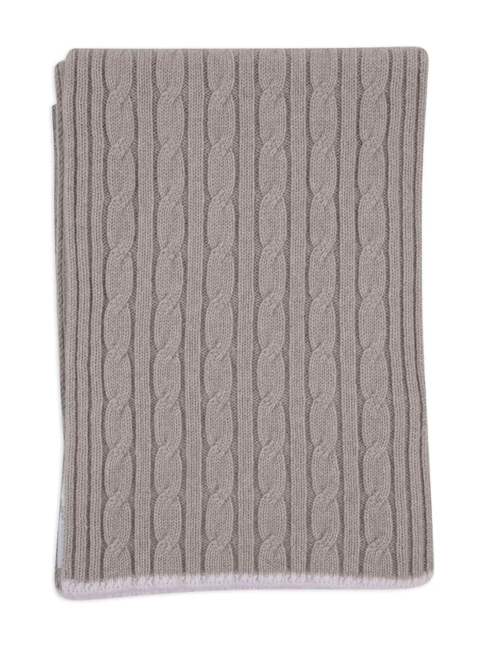 Шарф фактурной вязки Eleventy, нейтральный
Шарф фактурной вязки Eleventy, нейтральный