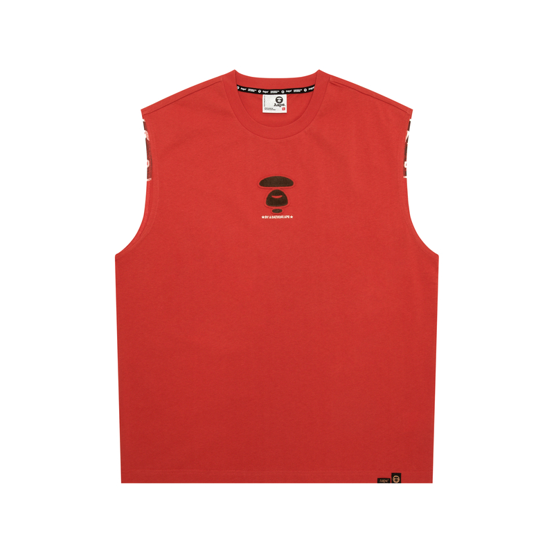 Топ с вышитым логотипом A Bathing APE Aape, красный коричневый
Топ с вышитым логотипом A Bathing APE Aape, красный коричневый