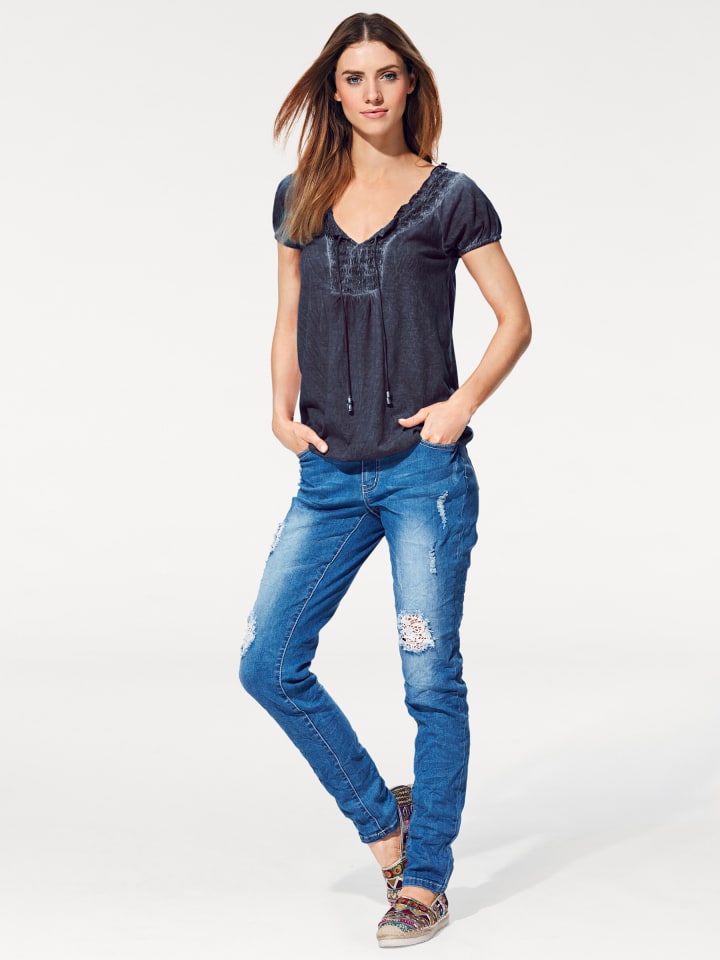 Футболка с V-образным вырезом синего цвета Heine, Синий, Футболка с V-образным вырезом синего цвета Heine
Футболка с V-образным вырезом синего цвета Heine, Синий, Футболка с V-образным вырезом синего цвета Heine