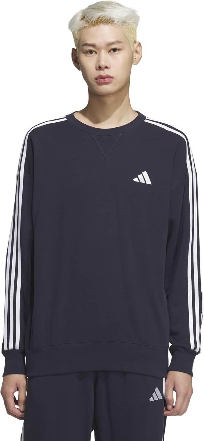 Мужская толстовка adidas ESS+ 3-Stripes Crew JUP87
Мужская толстовка adidas ESS+ 3-Stripes Crew JUP87