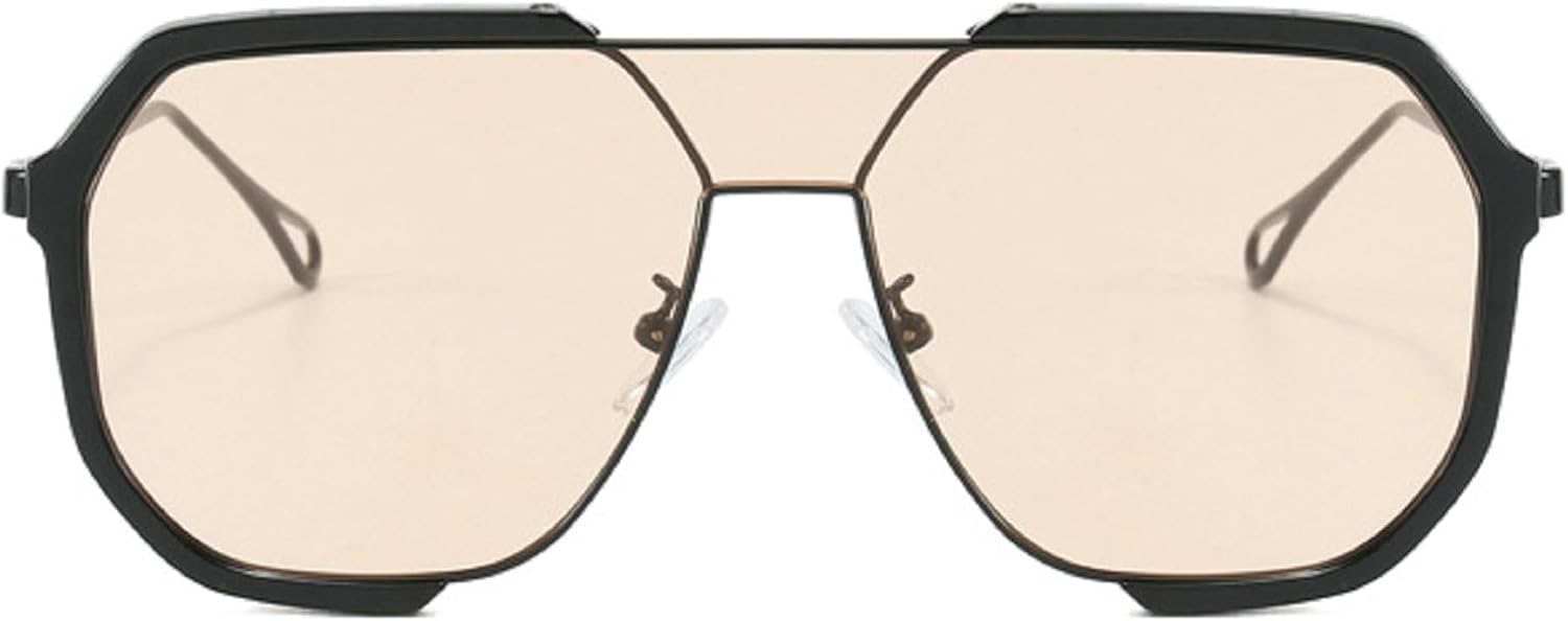 Ретро-солнцезащитные очки-пилот с двойной перемычкой для женщин, модные металлические очки, трендовые полые коричнево-желтые солнцезащитные очки для мужчин mincl, Brown
Ретро-солнцезащитные очки-пилот с двойной перемычкой для женщин, модные металлические очки, трендовые полые коричнево-желтые солнцезащитные очки для мужчин mincl, Brown