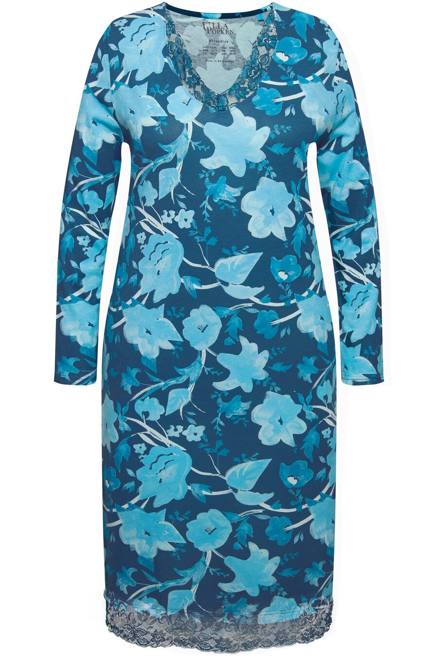 Ночная рубашка Ulla Popken, синий
Ночная рубашка Ulla Popken, синий