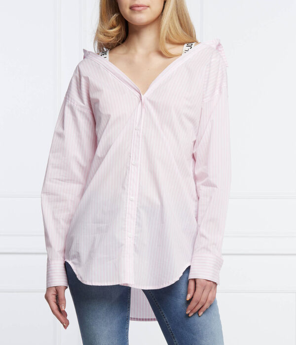 Рубашка Relaxed fit Liu Jo, розовый
Рубашка Relaxed fit Liu Jo, розовый