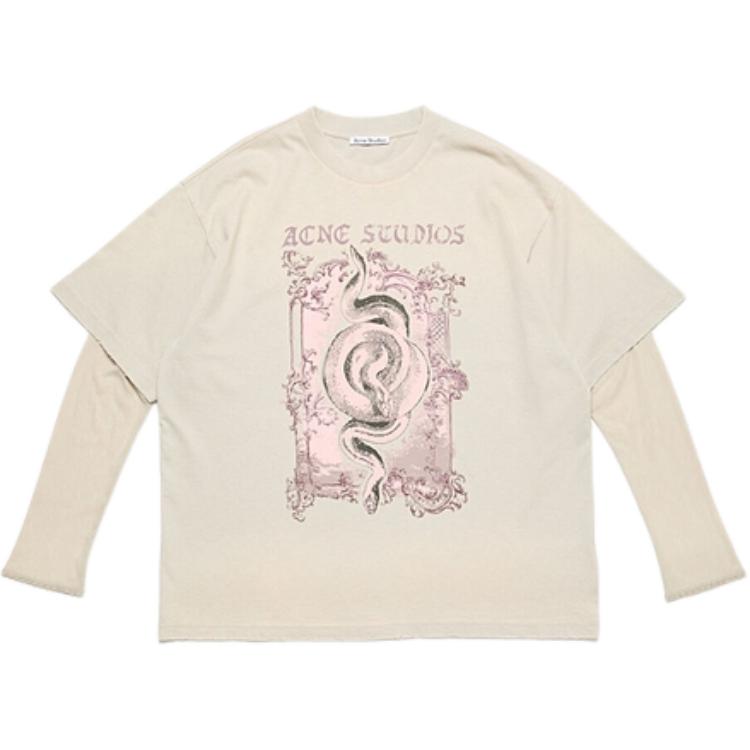 Футболка женская осень-зима 2024, цвет светло-серый меланж Acne Studios, выцветший серый
Футболка женская осень-зима 2024, цвет светло-серый меланж Acne Studios, выцветший серый