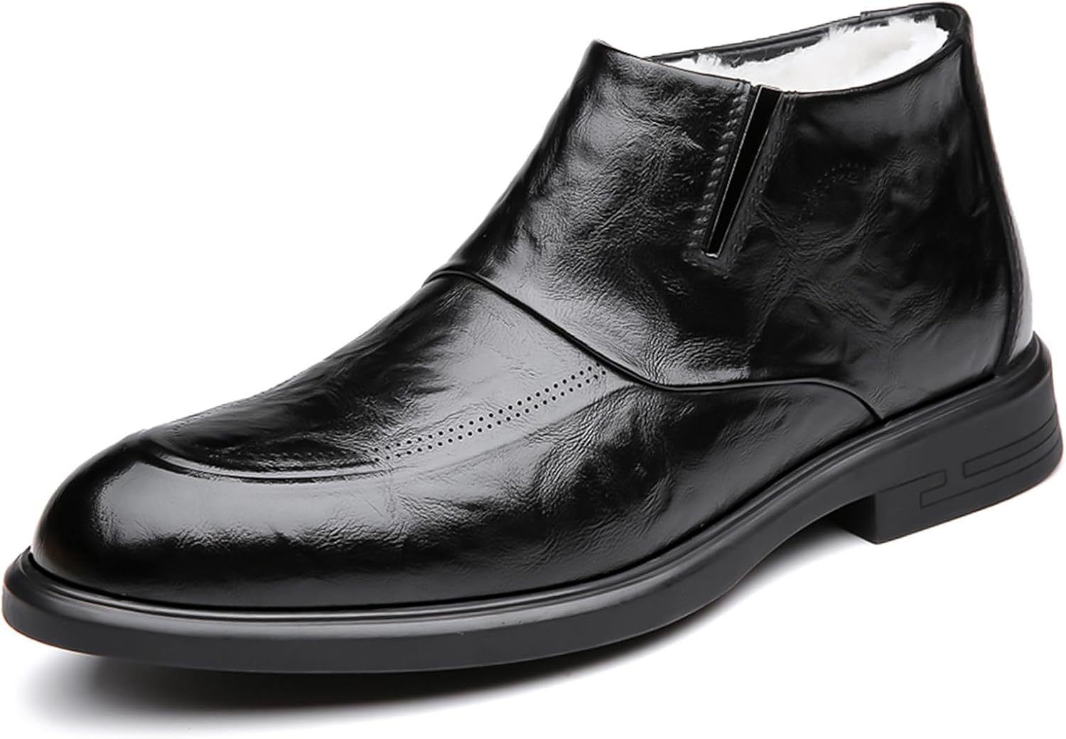 Мужские кожаные повседневные челси-ботинки средней высоты, итальянский ручной пошив, боковая молния, противоскользящие водонепроницаемые ботинки, деловые дрес-ботинки чукка Oigunle, черный
Мужские кожаные повседневные челси-ботинки средней высоты, итальянский ручной пошив, боковая молния, противоскользящие водонепроницаемые ботинки, деловые дрес-ботинки чукка Oigunle, черный