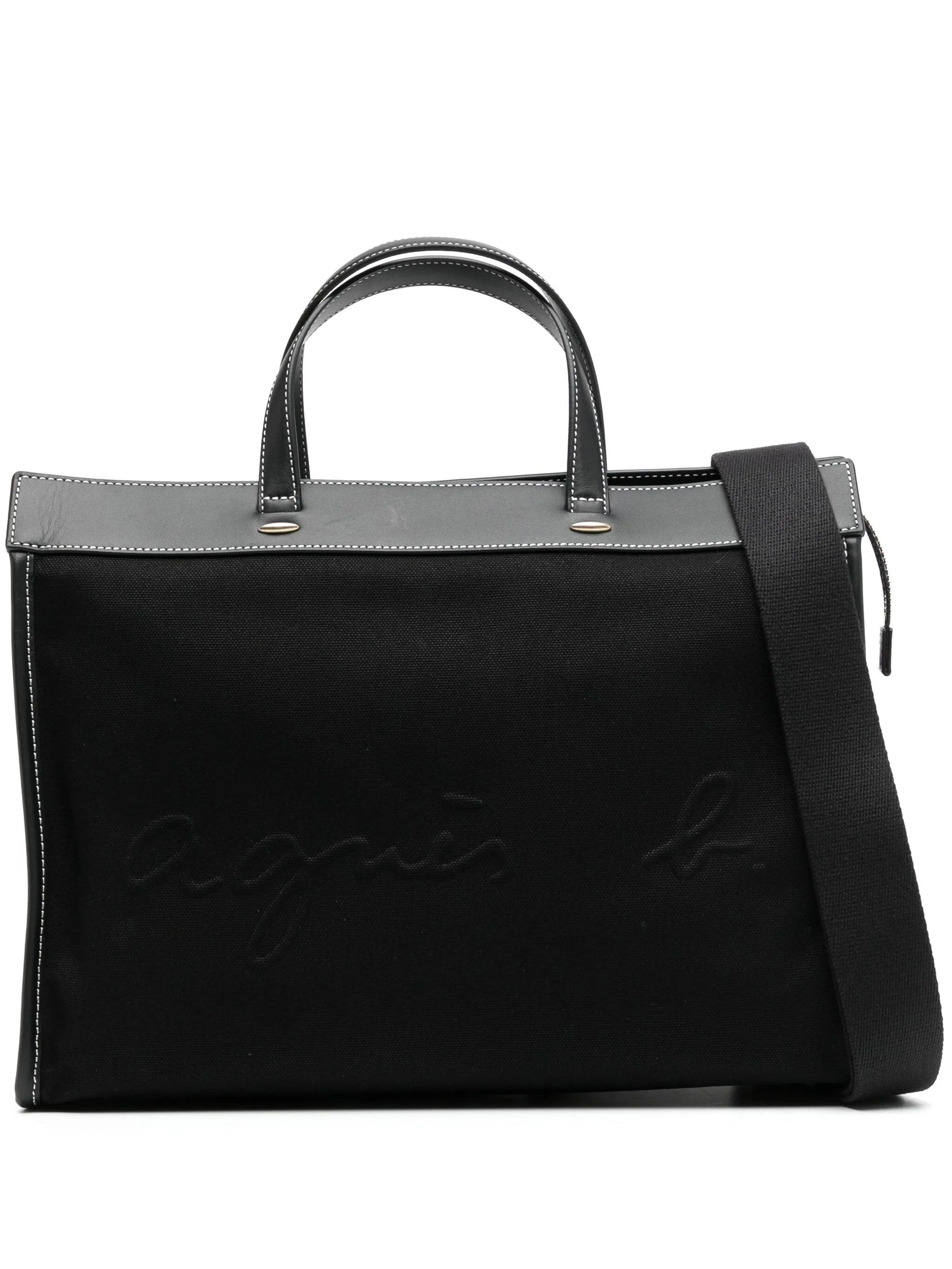 Сумка-тоут из канваса Agnès B., черный
Сумка-тоут из канваса Agnès B., черный