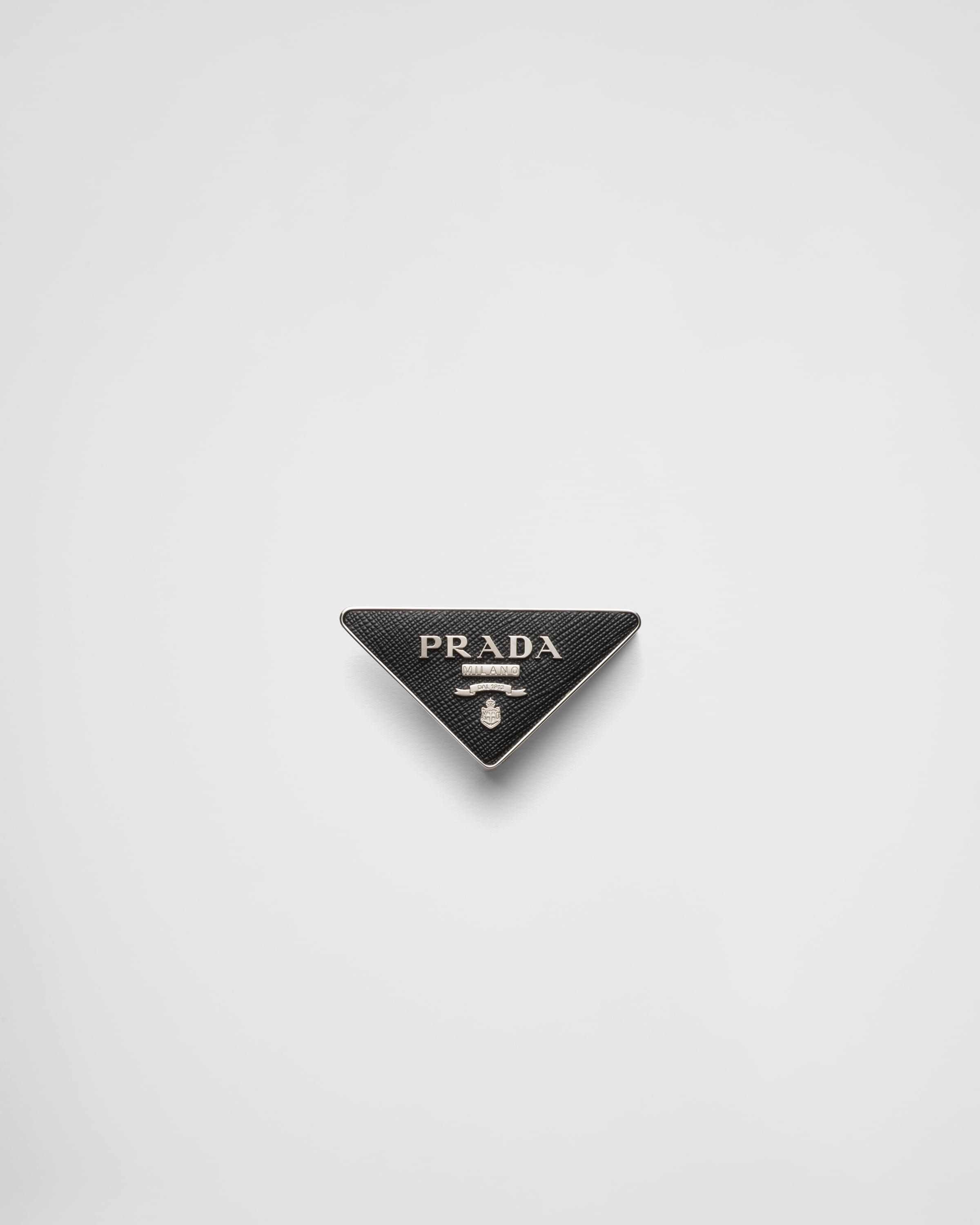 Пряжка ремня Saffiano Prada, черный
Пряжка ремня Saffiano Prada, черный