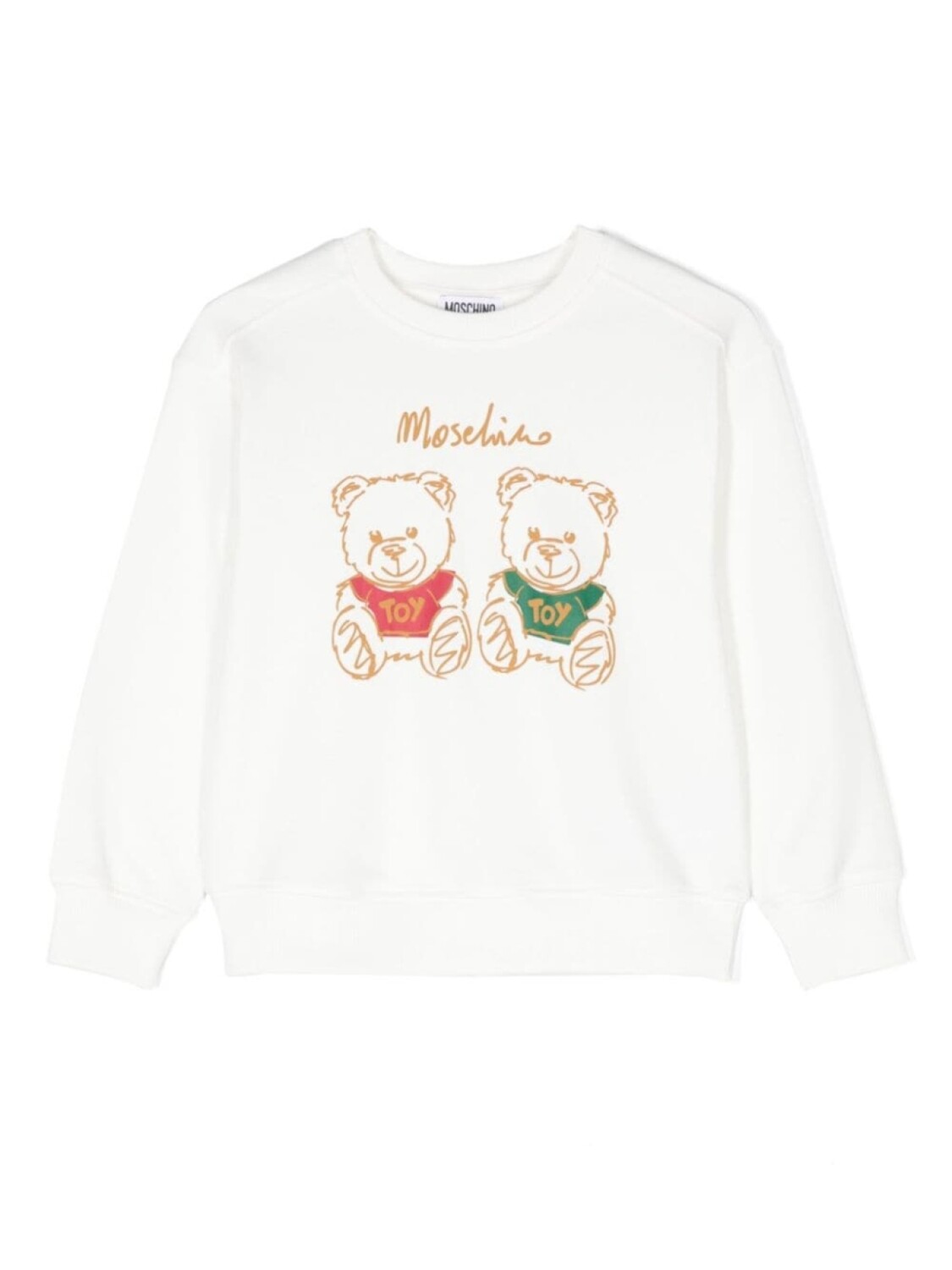 Moschino Kids толстовка с принтом Teddy Bear, белый 
Moschino Kids толстовка с принтом Teddy Bear, белый