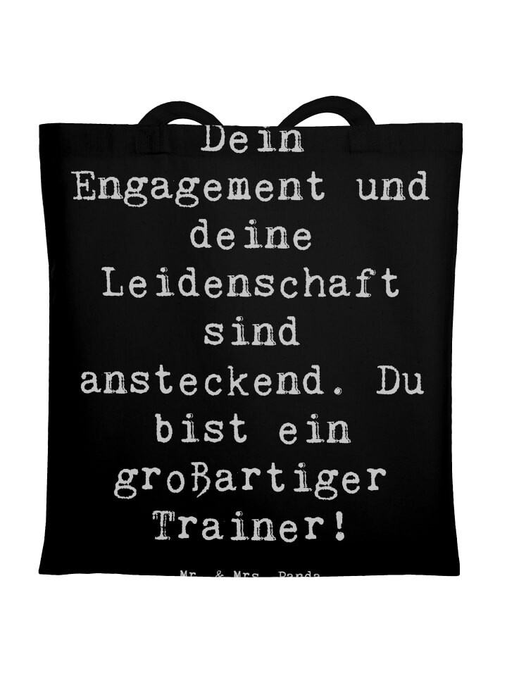 Сумка для переноски Mr & Mrs Panda Großartiger Trainer, черный
Сумка для переноски Mr & Mrs Panda Großartiger Trainer, черный