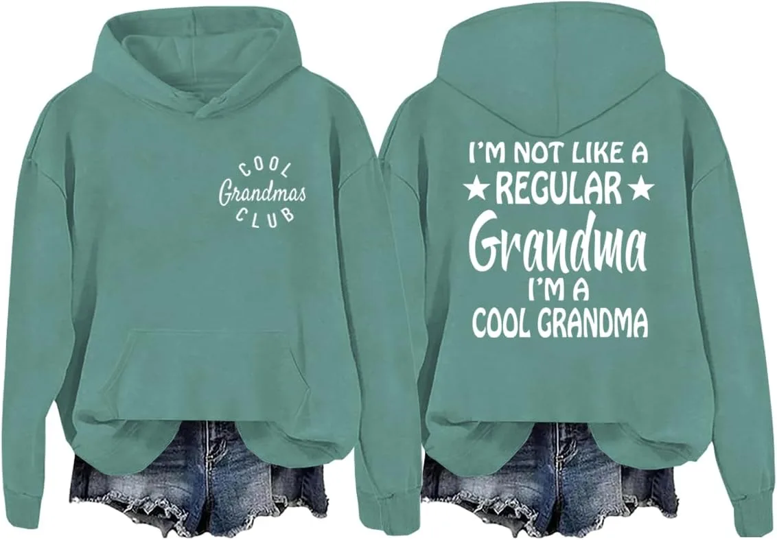Толстовка Cool Grandmas Club I'm Not Like A Regular Grandma I'm A Cool Grandma Phncal
Толстовка Cool Grandmas Club I'm Not Like A Regular Grandma I'm A Cool Grandma Phncal