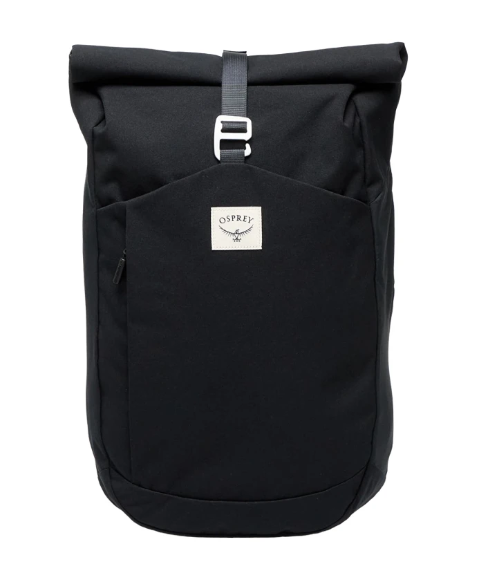 Нейлоновый рюкзак с рулонным верхом Osprey, черный
Нейлоновый рюкзак с рулонным верхом Osprey, черный