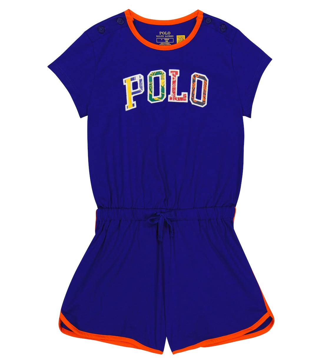 Комбинезон из хлопкового джерси с логотипом Polo Ralph Lauren Kids, Heritage Royal
Комбинезон из хлопкового джерси с логотипом Polo Ralph Lauren Kids, Heritage Royal