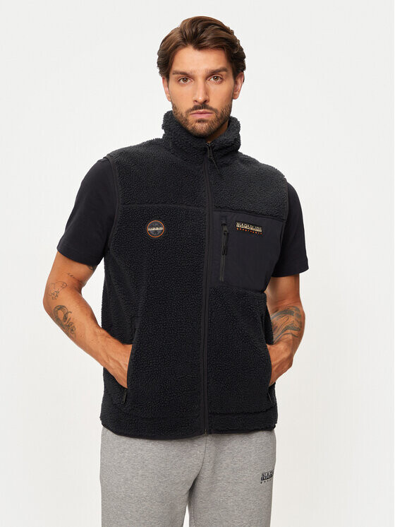 Жилет стандартного кроя Napapijri, черный
Жилет стандартного кроя Napapijri, черный