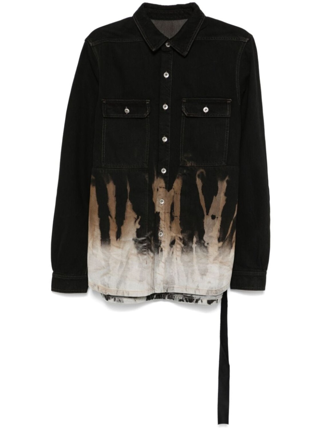 Джинсовая рубашка Rick Owens DRKSHDW, черный
Джинсовая рубашка Rick Owens DRKSHDW, черный