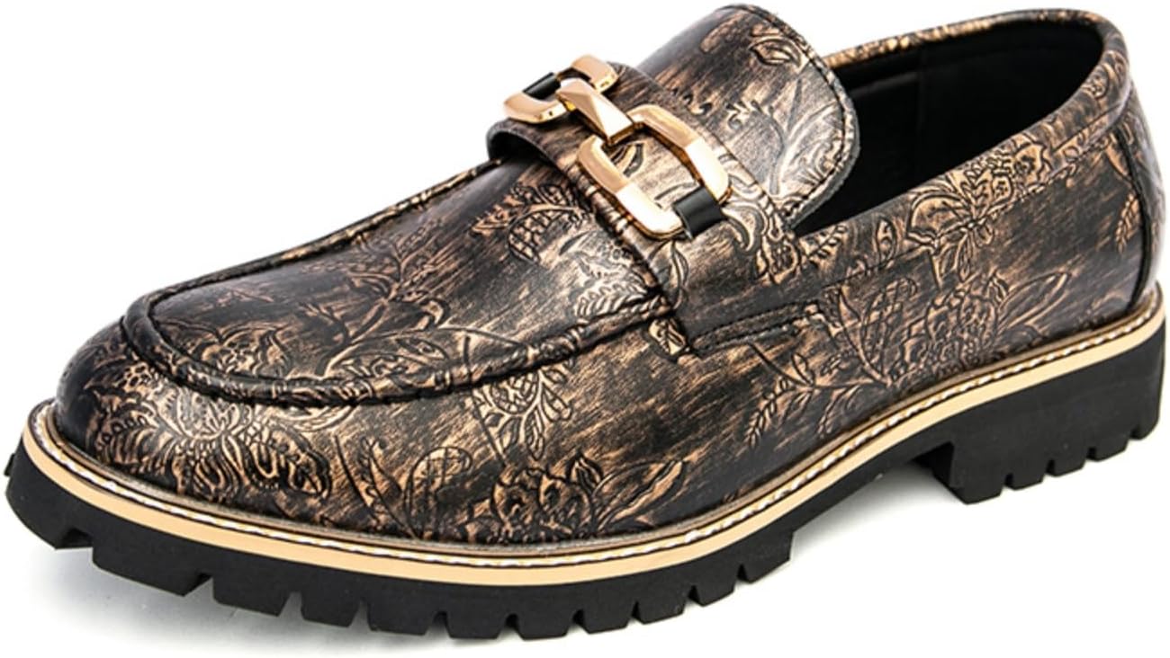 Мужские лоферы с тиснением, универсальная повседневная обувь - идеально подходят для офисного кэжуала, уличного стиля и ежедневных поездок Aokisx, золотой
Мужские лоферы с тиснением, универсальная повседневная обувь - идеально подходят для офисного кэжуала, уличного стиля и ежедневных поездок Aokisx, золотой