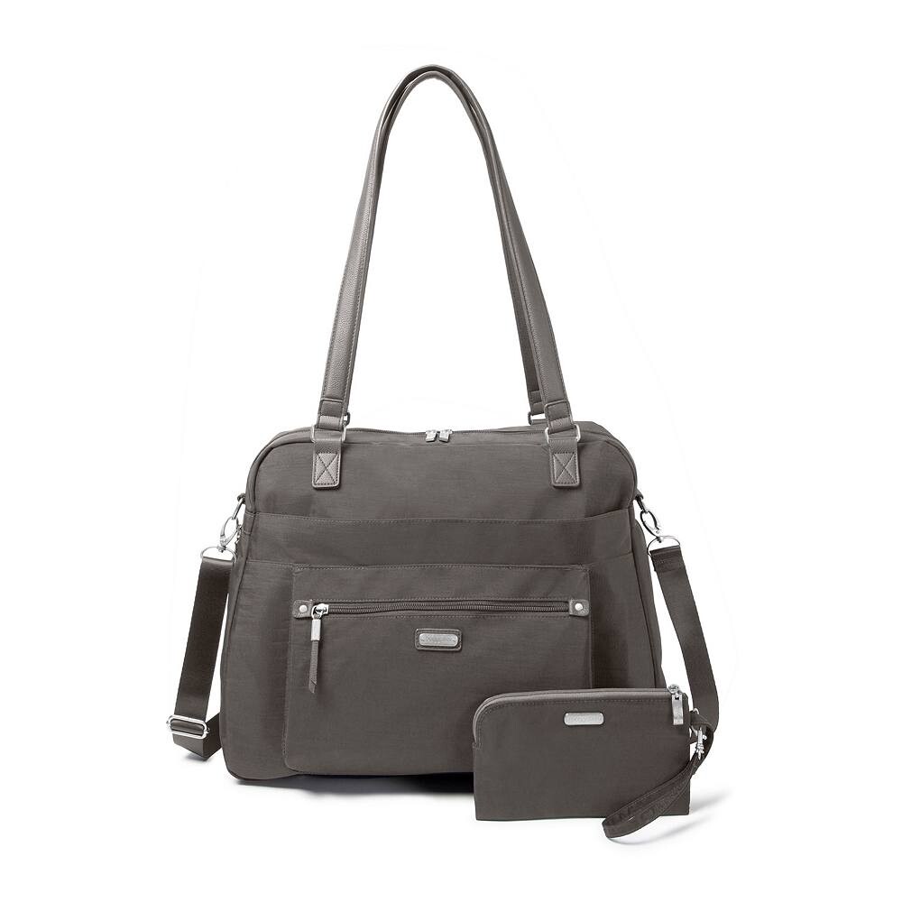 Baggallini Overnight Расширяемая сумка для ноутбука с блокировкой RFID, цвет Sterling Shimmer
Baggallini Overnight Расширяемая сумка для ноутбука с блокировкой RFID, цвет Sterling Shimmer