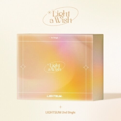 CD диск Lightsum: Light A Wish (Wish Version) (incl. 90pg Booklet, 20pg Lyric Paper, Invitation Card, Photocard + Sticker)
CD диск Lightsum: Light A Wish (Wish Version) (incl. 90pg Booklet, 20pg Lyric Paper, Invitation Card, Photocard + Sticker)
