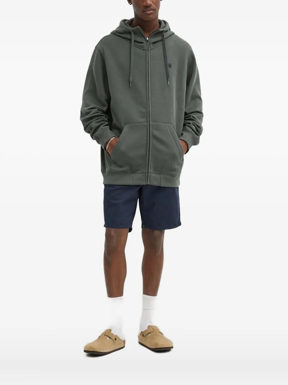 Толстовка с капюшоном на молнии G-Star RAW, серый
Толстовка с капюшоном на молнии G-Star RAW, серый