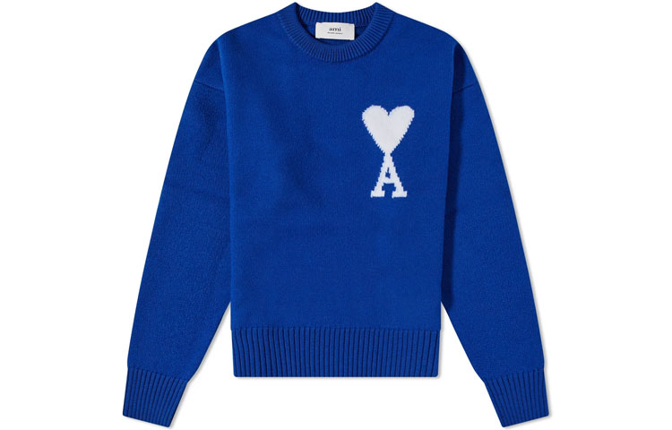 Ami Crewneck Sweater AMIPARIS, синий
Ami Crewneck Sweater AMIPARIS, синий