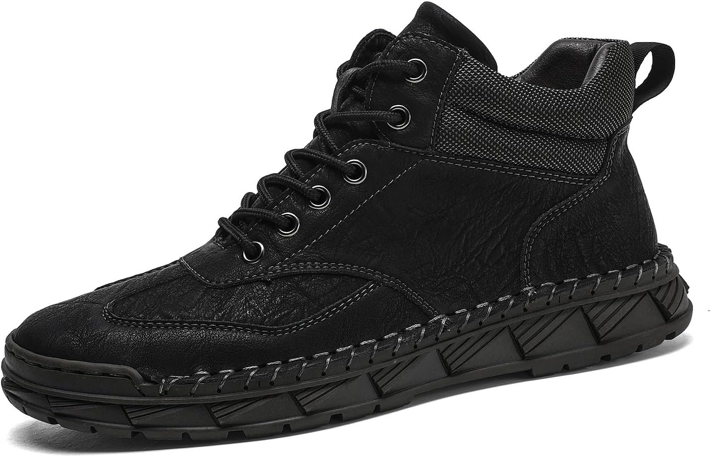 Мужские ботинки Чукка на щиколотку из искусственной кожи, дышащие, с плоской подошвой, шнуровкой или без, водонепроницаемые, для прогулок на открытом воздухе и походов Xjypuu2, черный
Мужские ботинки Чукка на щиколотку из искусственной кожи, дышащие, с плоской подошвой, шнуровкой или без, водонепроницаемые, для прогулок на открытом воздухе и походов Xjypuu2, черный