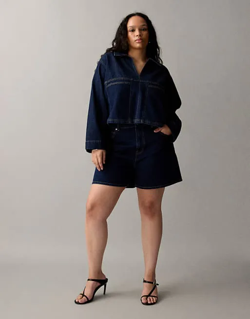 Джинсовые шорты ASOS DESIGN Curve, полоскаемые
Джинсовые шорты ASOS DESIGN Curve, полоскаемые