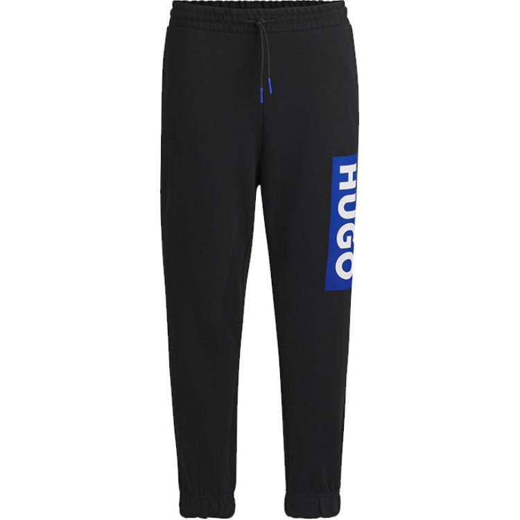 Хлопковые спортивные брюки с принтом логотипа HUGO BOSS, черный
Хлопковые спортивные брюки с принтом логотипа HUGO BOSS, черный
