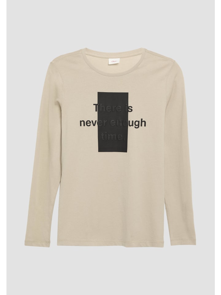 Футболка s.Oliver, бежевый
Футболка s.Oliver, бежевый