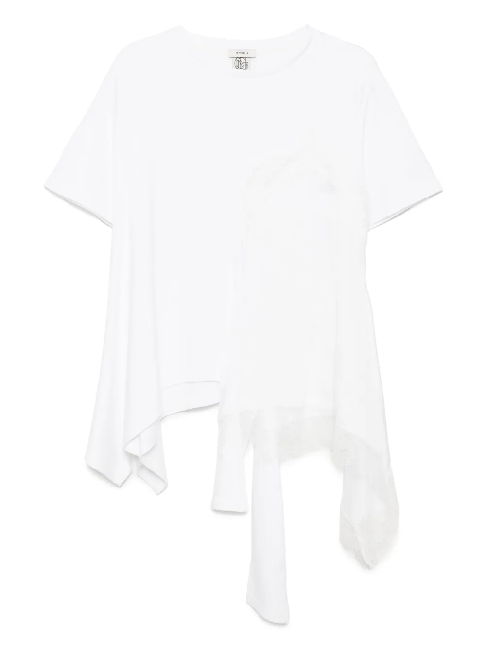 Многослойный топ на бретелях Goen.J, белый
Многослойный топ на бретелях Goen.J, белый