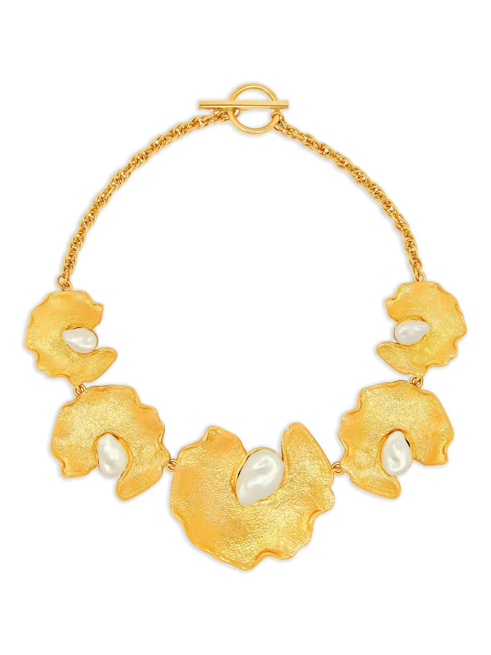 Колье с жемчугом Oscar de la Renta, золотой
Колье с жемчугом Oscar de la Renta, золотой