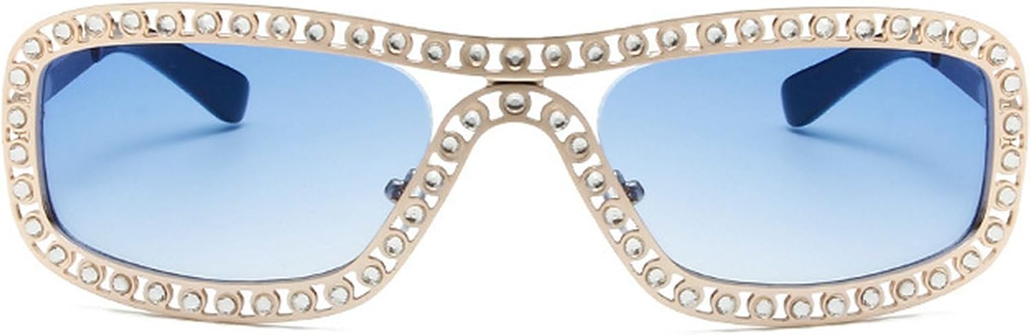 Модные квадратные солнцезащитные очки со стразами для женщин, бриллиантовые солнцезащитные очки в стиле ретро, роскошные, популярные, сверкающие прямоугольные солнцезащитные очки mincl, Blue
Модные квадратные солнцезащитные очки со стразами для женщин, бриллиантовые солнцезащитные очки в стиле ретро, роскошные, популярные, сверкающие прямоугольные солнцезащитные очки mincl, Blue