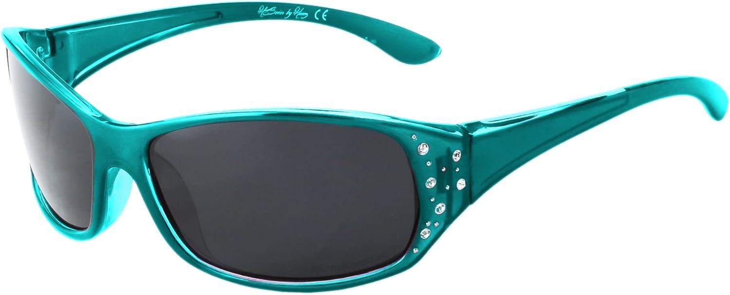 Поляризованные солнцезащитные очки для женщин - Премиальные модные солнцезащитные очки - Дизайнерские солнцезащитные очки Elettra серии HZ для женщин Hornz, Tropical Teal
Поляризованные солнцезащитные очки для женщин - Премиальные модные солнцезащитные очки - Дизайнерские солнцезащитные очки Elettra серии HZ для женщин Hornz, Tropical Teal
