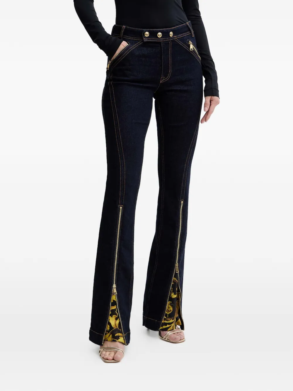Джинсы с молниями Versace Jeans Couture, синий
Джинсы с молниями Versace Jeans Couture, синий