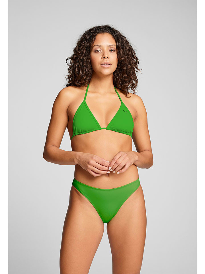 Плавки бикини Puma, зеленый
Плавки бикини Puma, зеленый