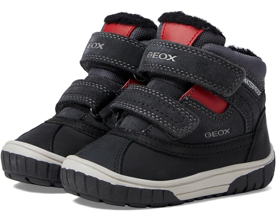 Ботинки Geox Omar WPF7, цвет Dark Grey/Red 
Ботинки Geox Omar WPF7, цвет Dark Grey/Red