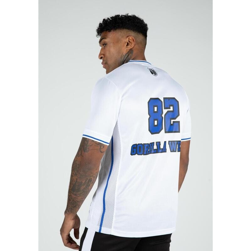 Спортивная футболка Gorilla Wear, цвет weiss/blau/blau
Спортивная футболка Gorilla Wear, цвет weiss/blau/blau