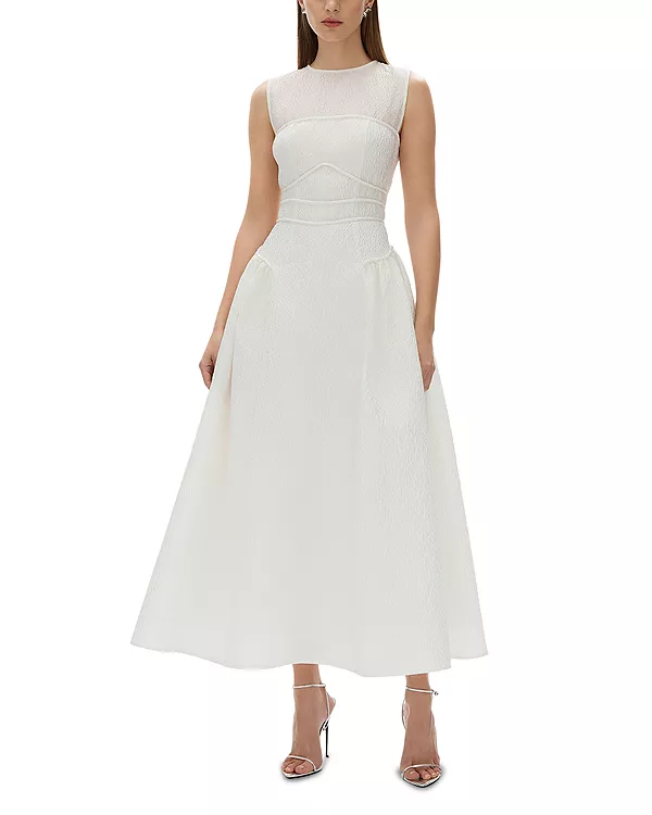 Фактурное платье Софии Rachel Gilbert, белый
Фактурное платье Софии Rachel Gilbert, белый