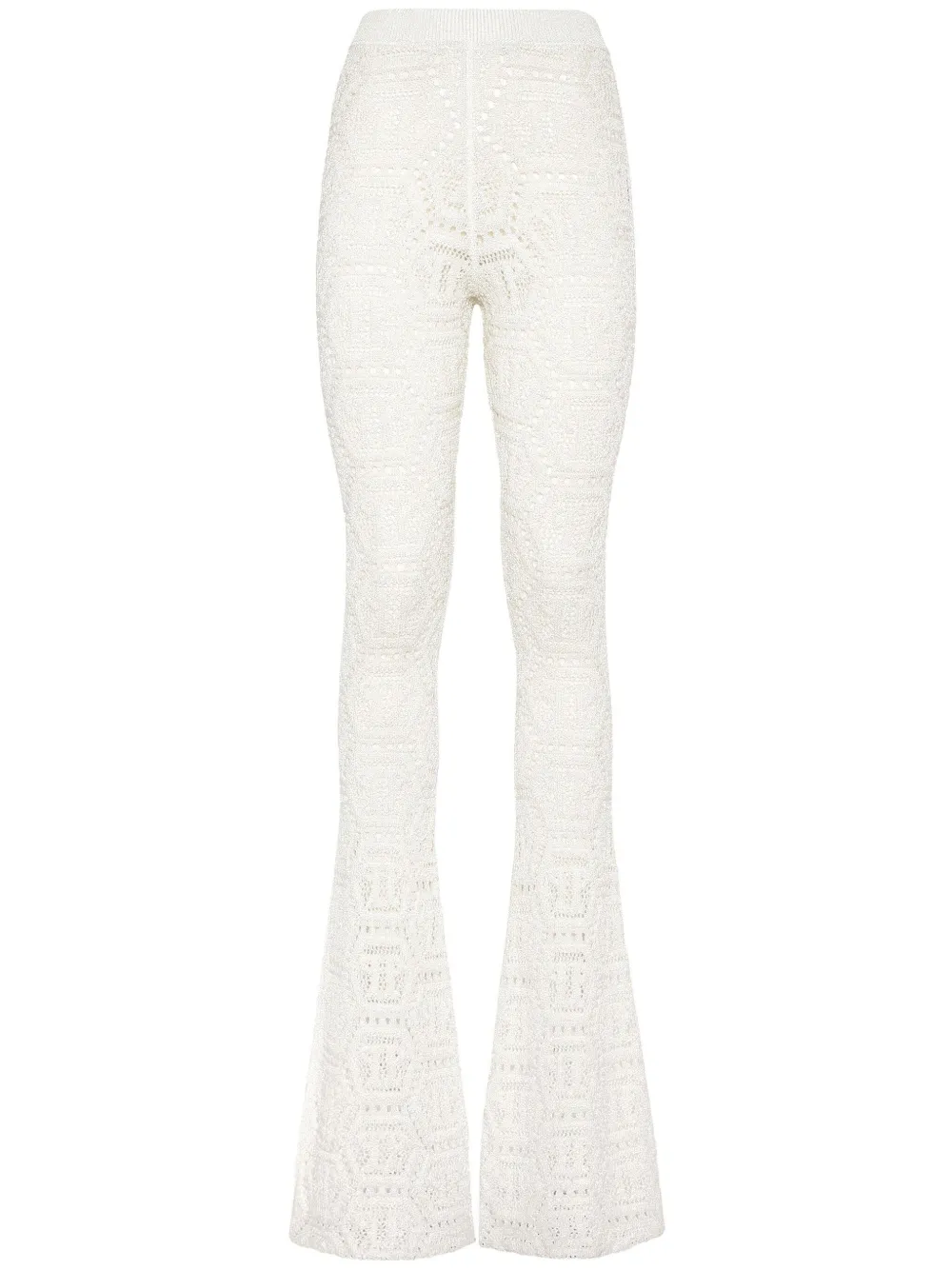 Трикотажные брюки с люрексом и монограммой Philipp Plein, белый
Трикотажные брюки с люрексом и монограммой Philipp Plein, белый