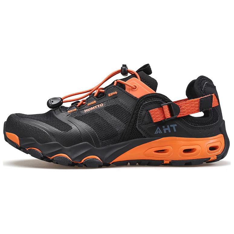 Скользоустойчивые уличные кроссовки HUMTTO мужские черно-оранжевые
Скользоустойчивые уличные кроссовки HUMTTO мужские черно-оранжевые