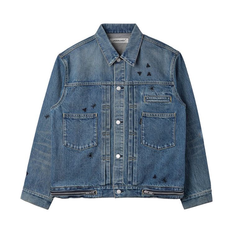 Блузон Undercover Denim Patch Pocket Blouson Indigo, синий 
Блузон Undercover Denim Patch Pocket Blouson Indigo, синий