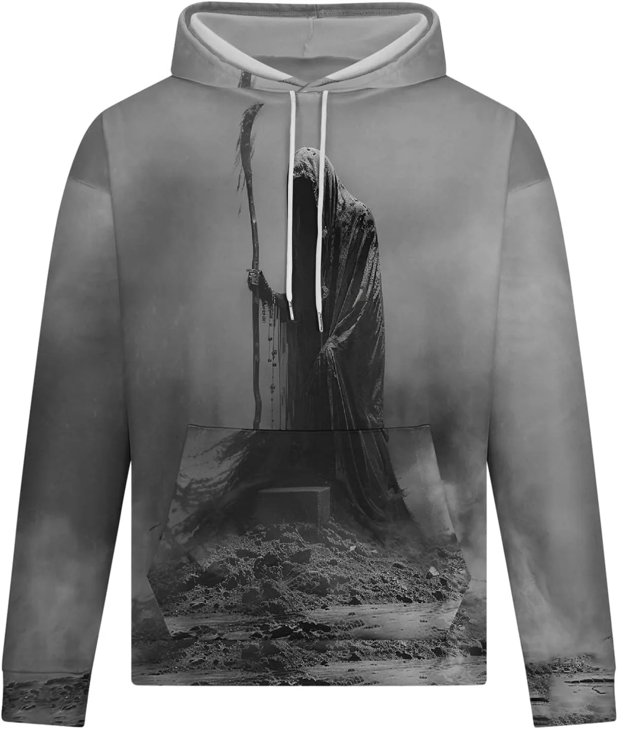 Толстовка для мужчин Plus Size с капюшоном на шнурке и карманом-кенгуру OTSANT
Толстовка для мужчин Plus Size с капюшоном на шнурке и карманом-кенгуру OTSANT