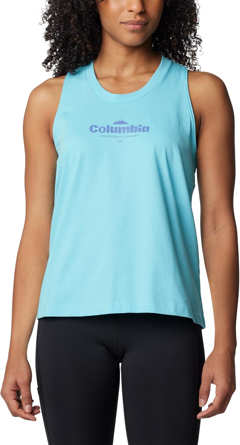 Женская майка Columbia North Cascades, Aquamarine/Elevated High Two
Женская майка Columbia North Cascades, Aquamarine/Elevated High Two