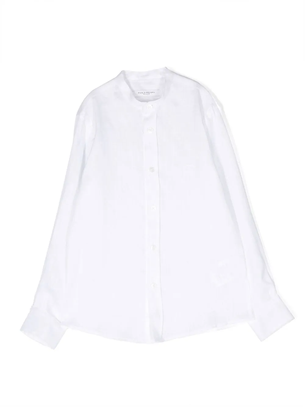 Рубашка без воротника с длинными рукавами Paolo Pecora Kids, белый
Рубашка без воротника с длинными рукавами Paolo Pecora Kids, белый