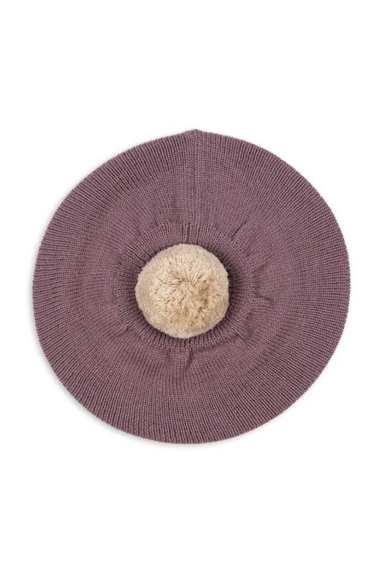 Детский шерстяной берет LOULI BERET Konges Sløjd, фиолетовый
Детский шерстяной берет LOULI BERET Konges Sløjd, фиолетовый